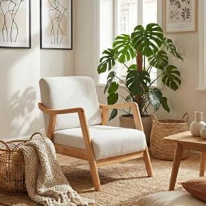 Fauteuil Scandinave Confortable