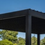 14×10 Sarasota Steel Louvered Pergola - Image 10