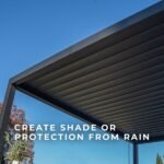14×10 Sarasota Steel Louvered Pergola - Image 7