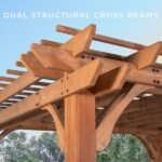 Backyard Discovery 12′ x 10′ Cedar Pergola - Image 5