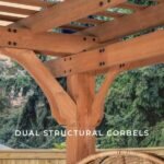 Backyard Discovery 12′ x 10′ Cedar Pergola - Image 7