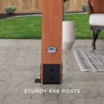 Backyard Discovery 12′ x 10′ Cedar Pergola - Image 9