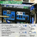 DuroMax XP13000HXT 13,000 Watt Electric Start Tri-Fuel Natural Gas/Propane - Image 4