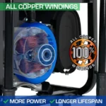 DuroMax XP13000HXT 13,000 Watt Electric Start Tri-Fuel Natural Gas/Propane - Image 2