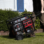 13000-Watt Push Button Start Dual Fuel Gas and Propane Powered Portable Generator - Image 9