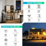 Anker 6000W Output/9000W Peak SOLIX F3800 Push Button Start All-in-one Power Station w - Image 3