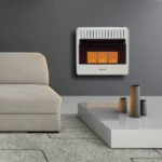 Bluegrass Living Natural Gas Vent Free Blue Flame Gas Space Heater With Base Feet – 10,000 BTU - Image 3