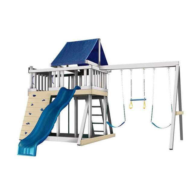 r-1 Congo Monkey Playsystem Adventurer Wooden Swing Set - Image 1