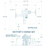 Backyard Discovery Skyfort II Swing Set - Image 4
