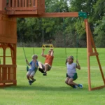 Backyard Discovery Skyfort II Swing Set - Image 2